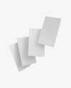 Textured Business Cards Mockup