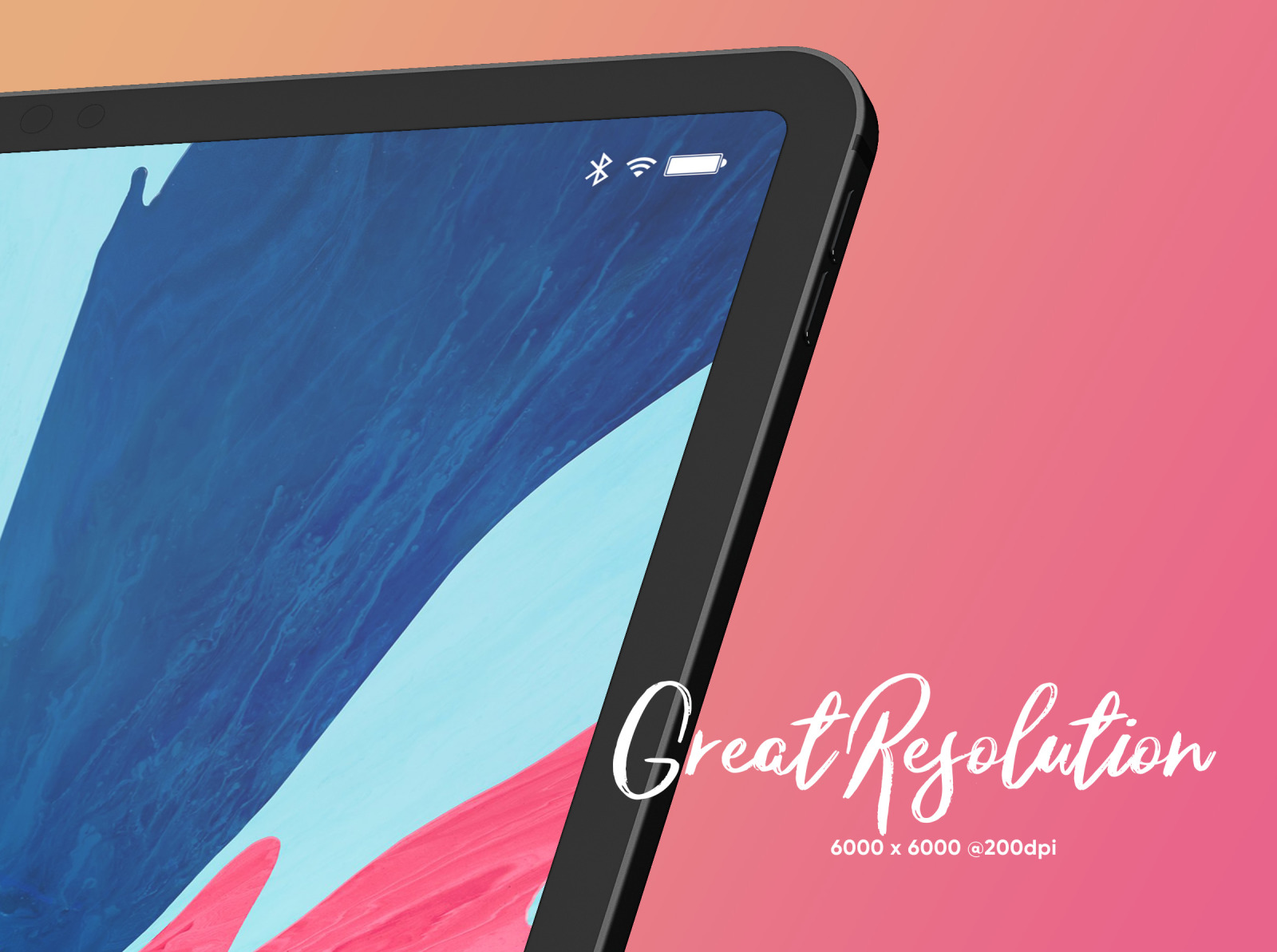 iPad Pro Design Mockup