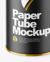 Matte Paper Tube Mockup