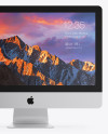 21,5' Apple iMac Mockup