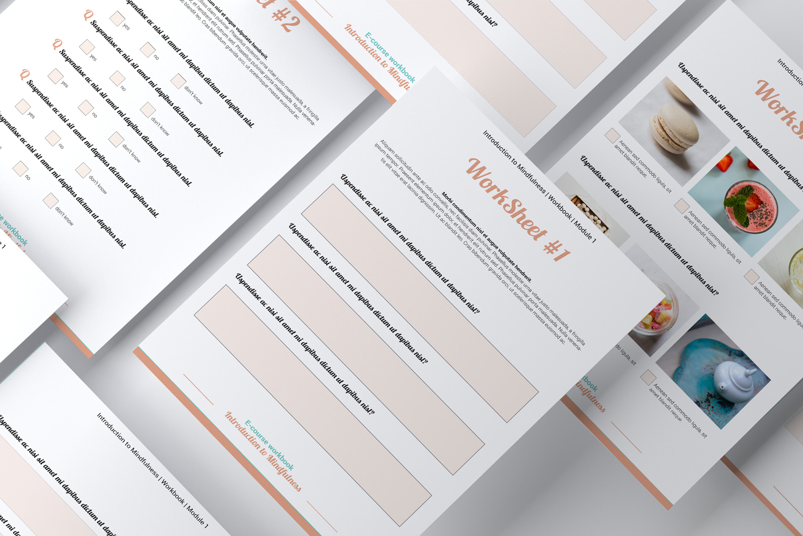 E-course Workbook / Opt-in InDesign Template