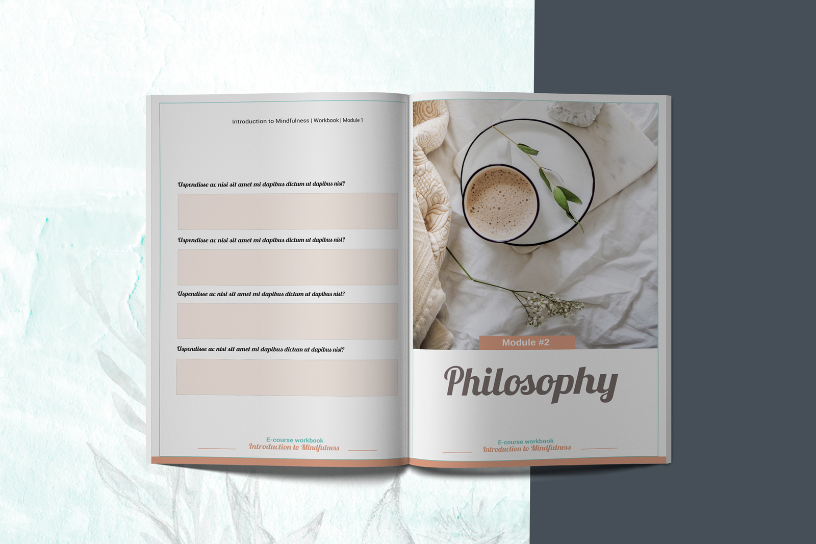 E-course Workbook / Opt-in InDesign Template