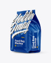 Glossy Food Bag Mockup