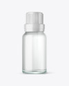 Clear Oil Bottle Mockup