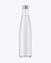 Clear Glass Water Bottle Mockup Clear Glass Water Bottle Mockup