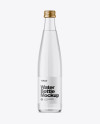 Clear Glass Water Bottle Mockup Clear Glass Water Bottle Mockup