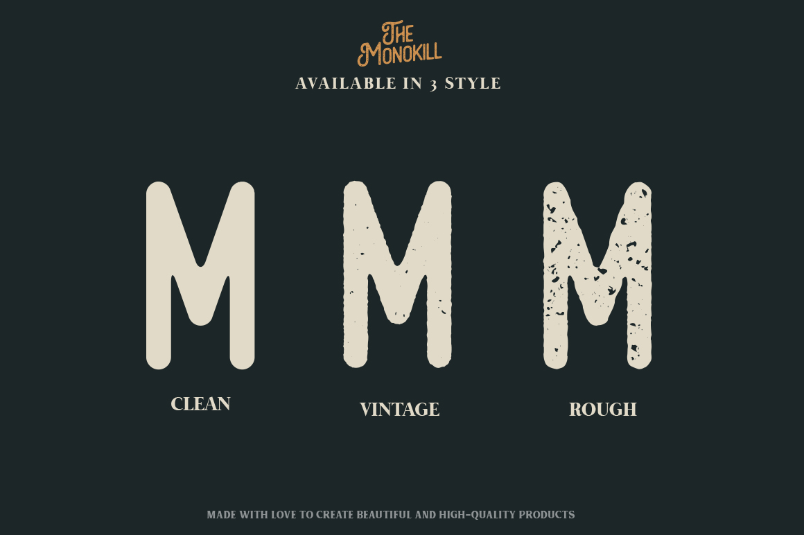 The Monokill - Vintage Font