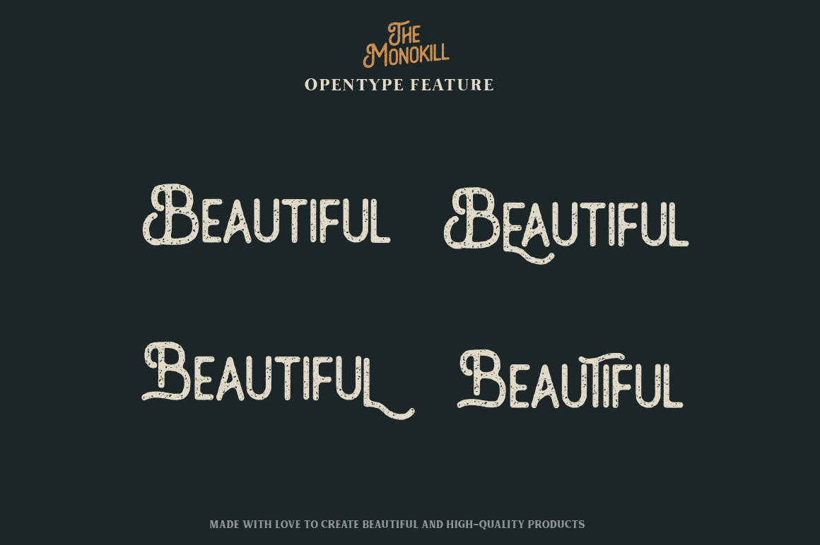 The Monokill - Vintage Font