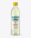 PET Bottle with Lemonade Mockup PET Bottle with Lemonade Mockup