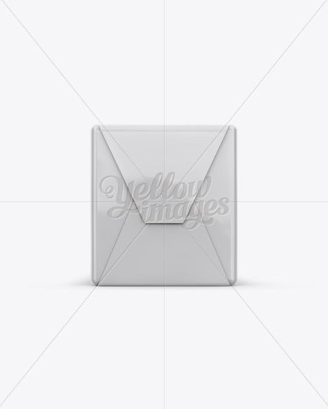 250g Glossy Butter Block Mockup - Front, Top & Side Views