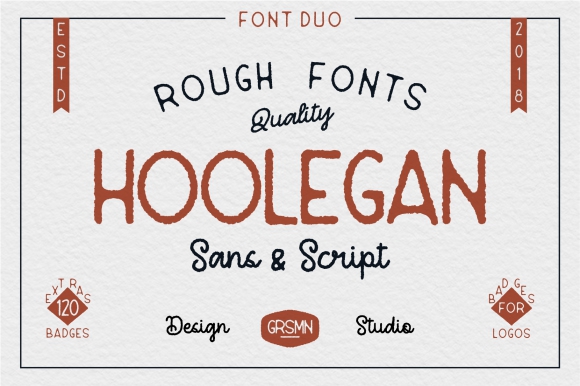 Hoolegan Font Duo Hoolegan Font Duo