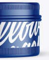 Glossy Round Tin Box Mockup
