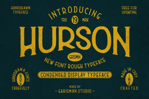 Hurson Typeface Hurson Typeface