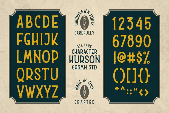 Hurson Typeface Hurson Typeface