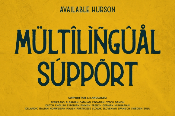 Hurson Typeface Hurson Typeface