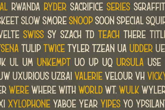Hurson Typeface Hurson Typeface