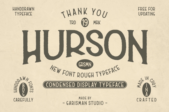 Hurson Typeface Hurson Typeface