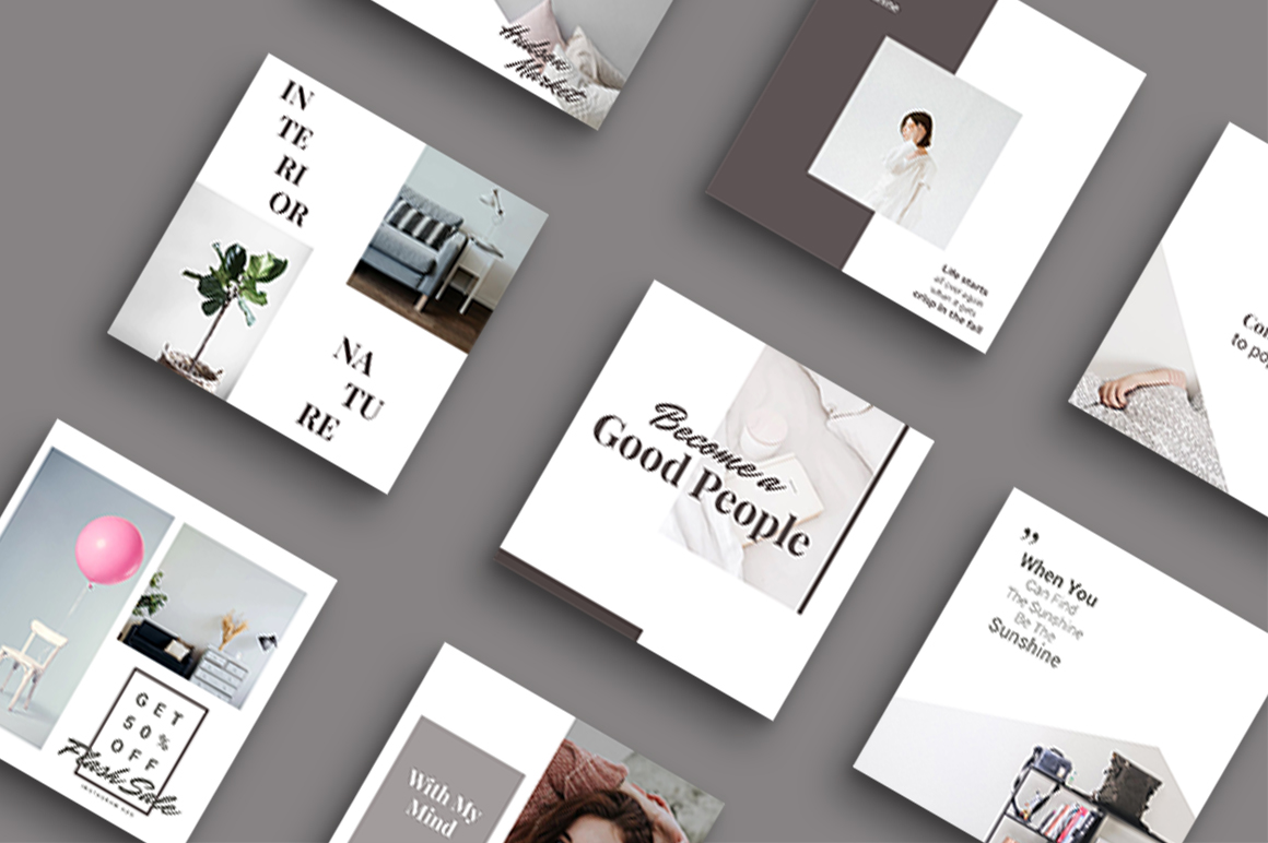 Vandona - 30 Instagram Post Template Vandona - 30 Instagram Post Template