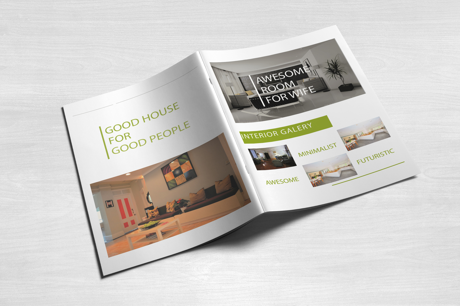 Interior Brochure Template Vol.1 Interior Brochure Template Vol.1