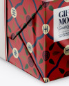 Glossy Gift Box Mockup