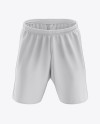 Men’s Soccer Shorts mockup (Front View)