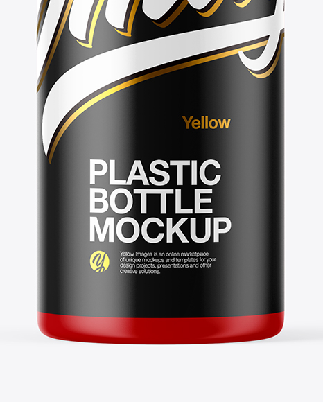 Matte Cosmetic Bottle Mockup