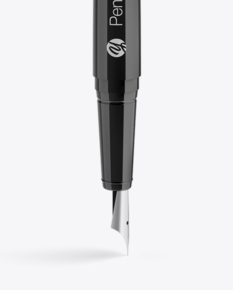 Glossy Pen Mockup