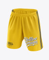 Men’s Soccer Shorts mockup (Half Side View)