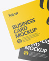 Two Business Cards Mockup