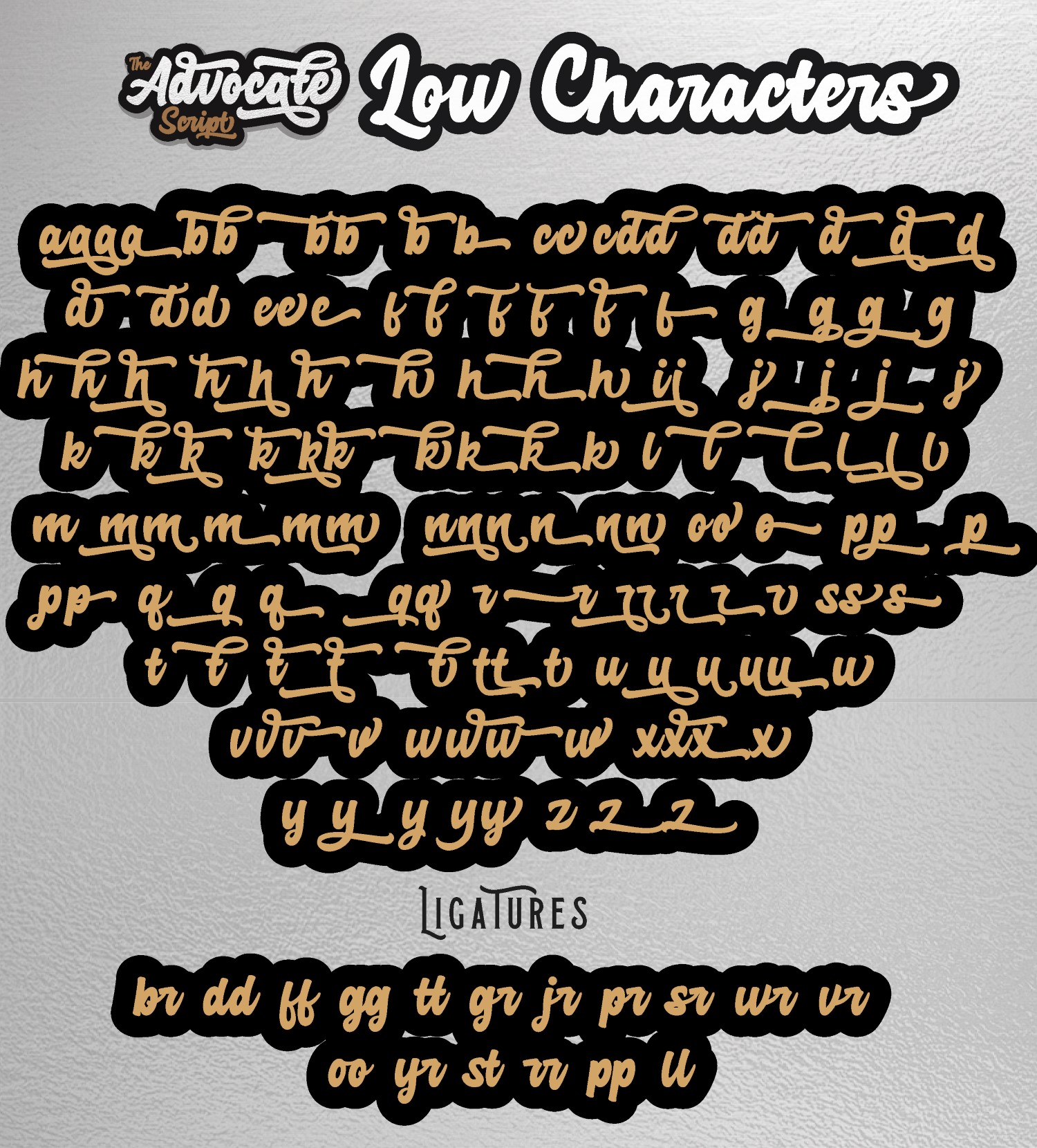 Advocate Script & Extras Advocate Script & Extras