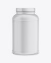 Plastic Jar Mockup