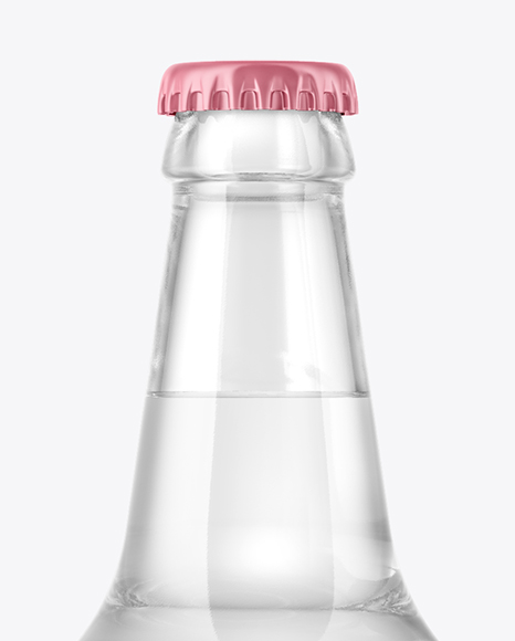 500ml Tonic Water Bottle Mockup