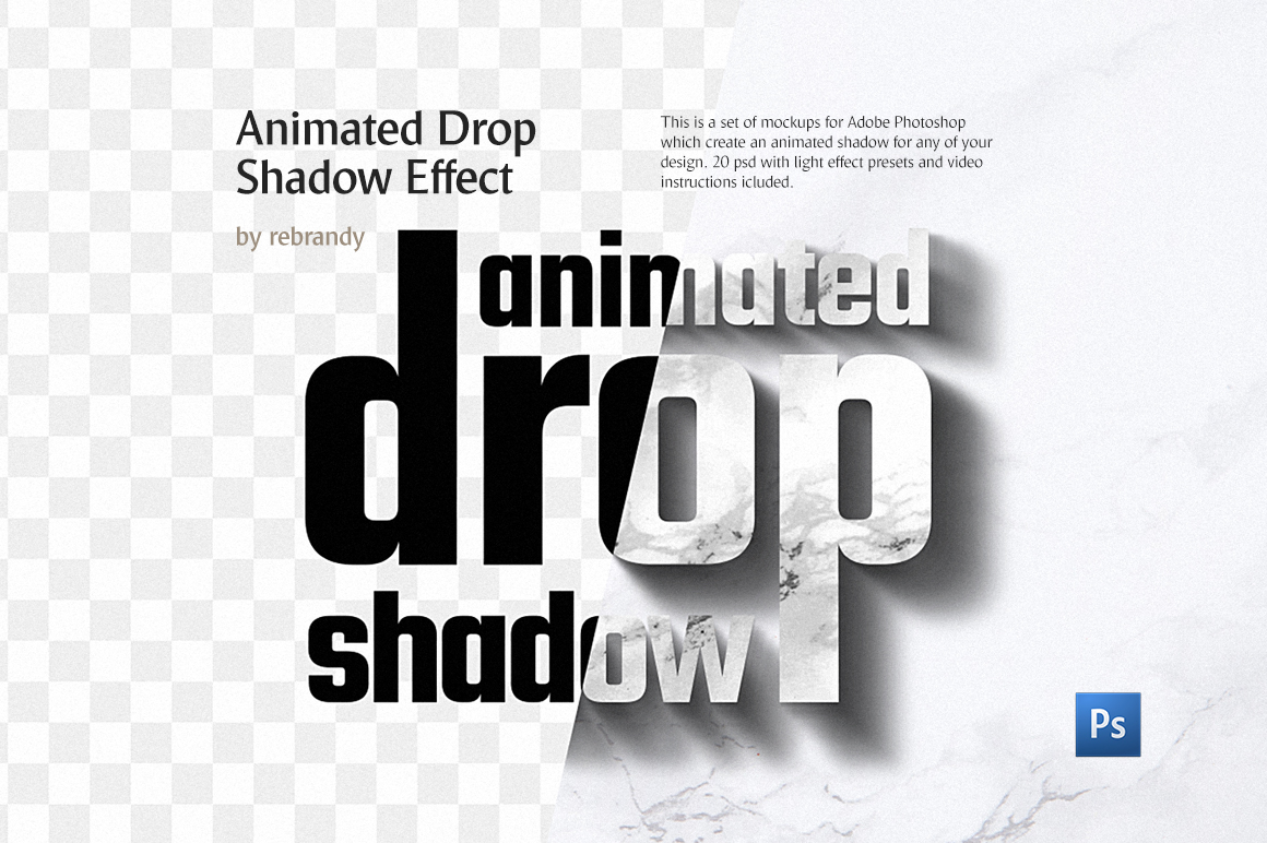 Animated Drop Shadow Effect