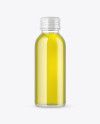 Clear Glass Olive Oil Bottle Mockup