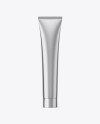 Metallic Cosmetic Tube Mockup