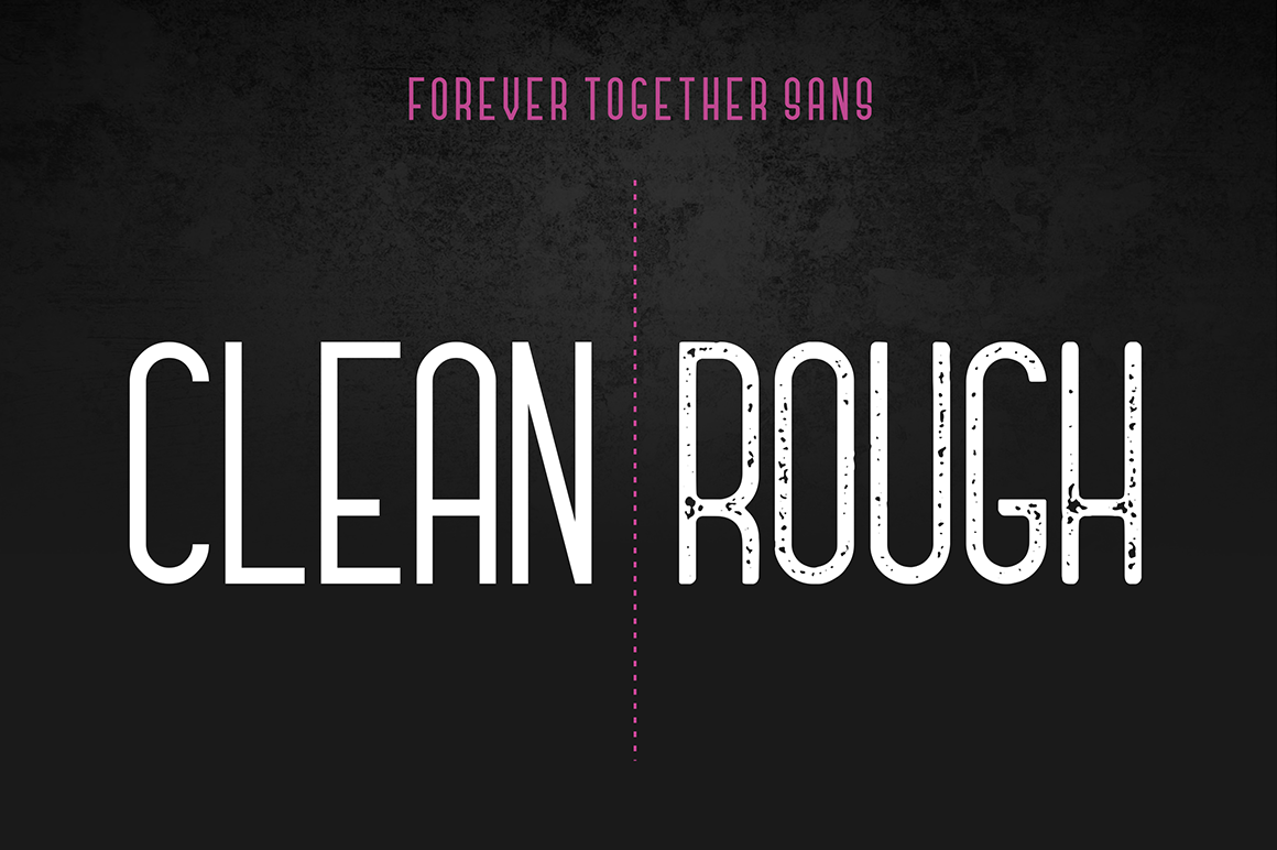 Forever Together // Romatic Font Duo (10 styles)