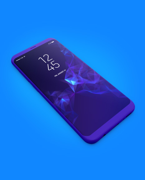 Clay Samsung Galaxy S8 Mockup