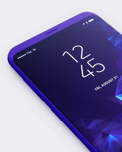 Clay Samsung Galaxy S8 Mockup