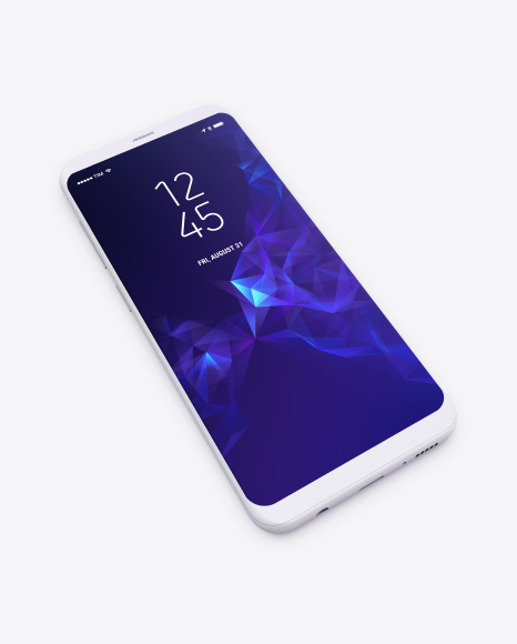 Clay Samsung Galaxy S8 Mockup