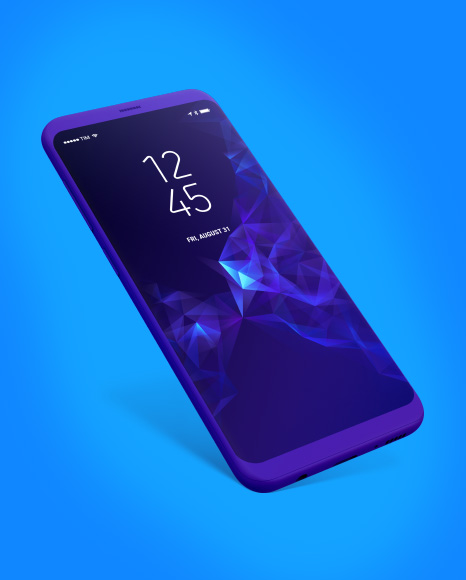 Clay Samsung Galaxy S8 Mockup