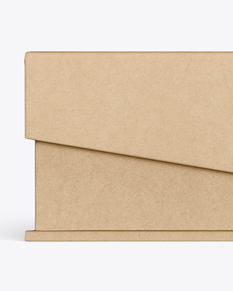 Kraft Paper Box Mockup