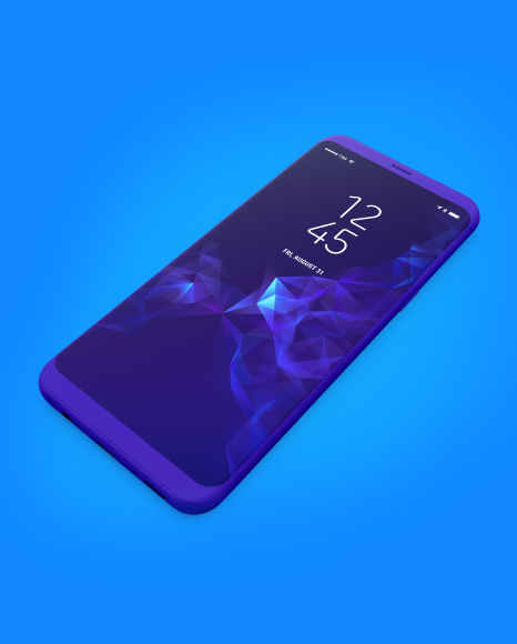 Clay Samsung Galaxy S8 Mockup