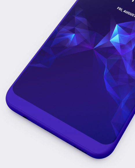 Clay Samsung Galaxy S8 Mockup