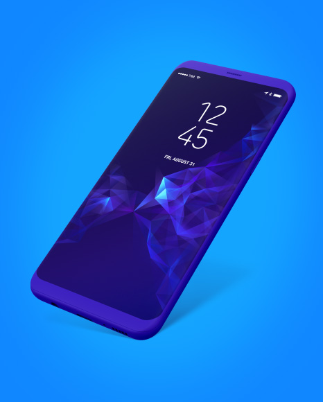 Clay Samsung Galaxy S8 Mockup