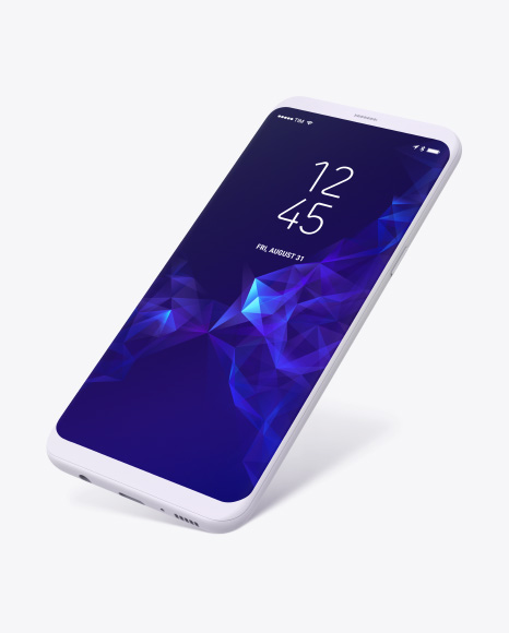 Clay Samsung Galaxy S8 Mockup