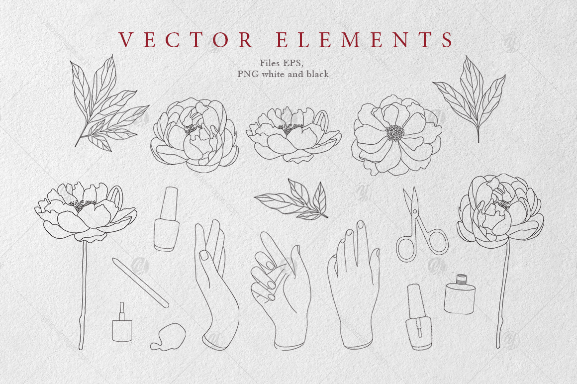 Peonies &amp; Manicure