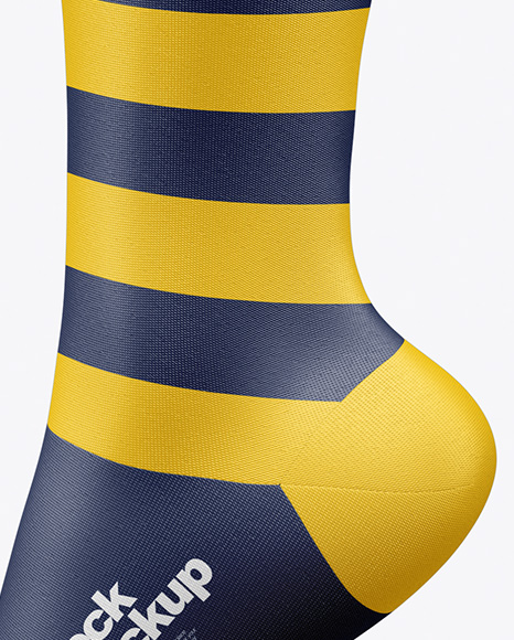 Long Sock Mockup