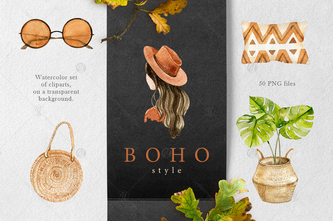 Boho style collection