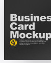 Two Textured Business Cards Mockup