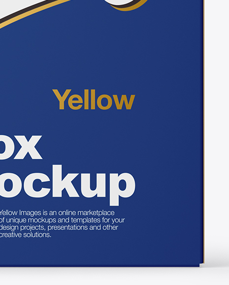 Matte Paper Box Mockup Matte Paper Box Mockup